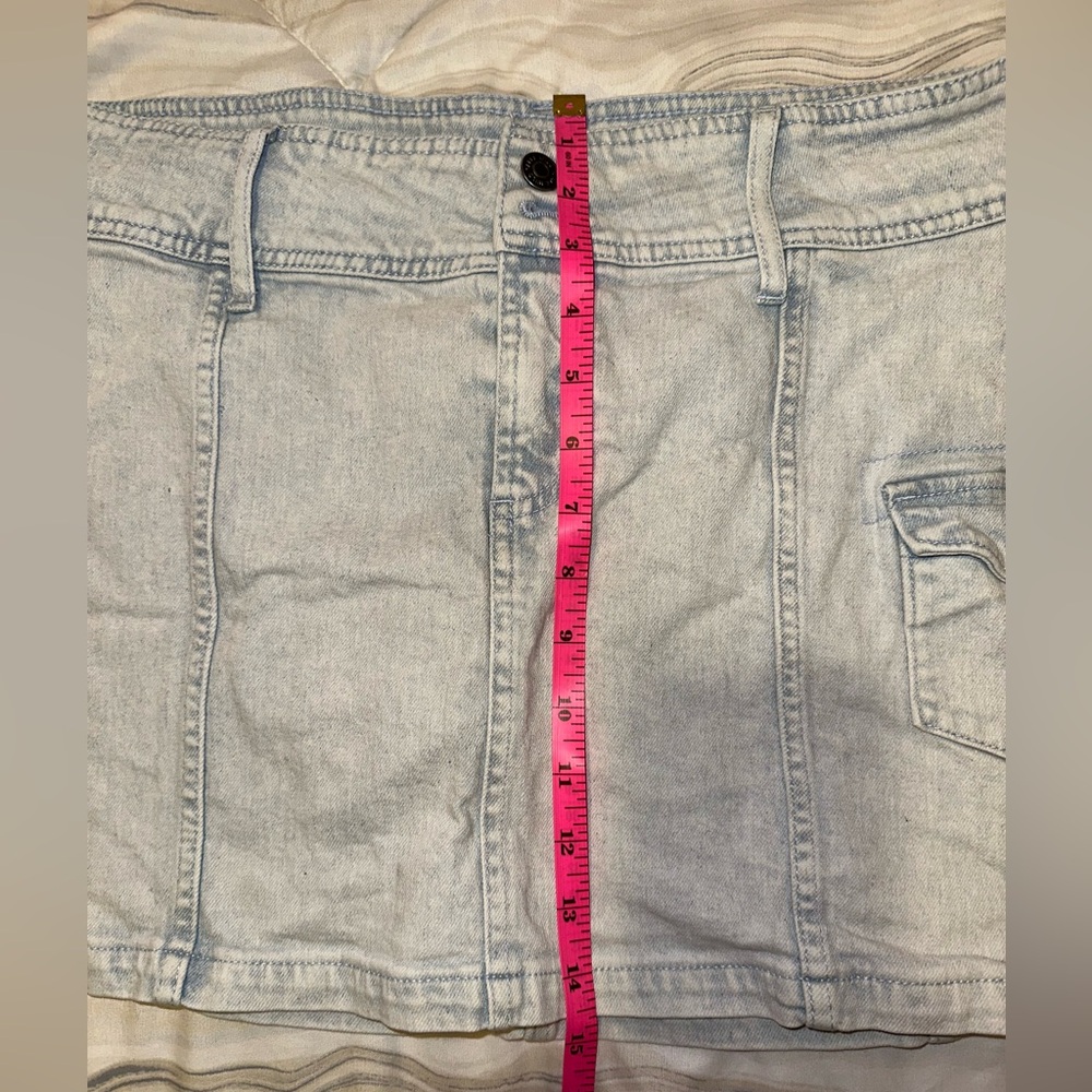 Wild‎ Fable Light Blue Denim Skirt - Picture 6 of 7